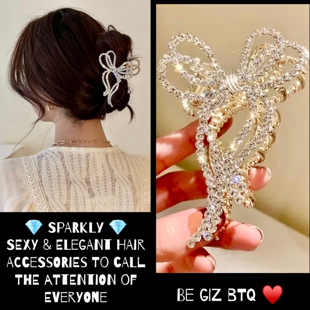 Super Elegant Embellished Hairpin to Enhance your Casual or Night Our Hair look - Picture 7 of 12
